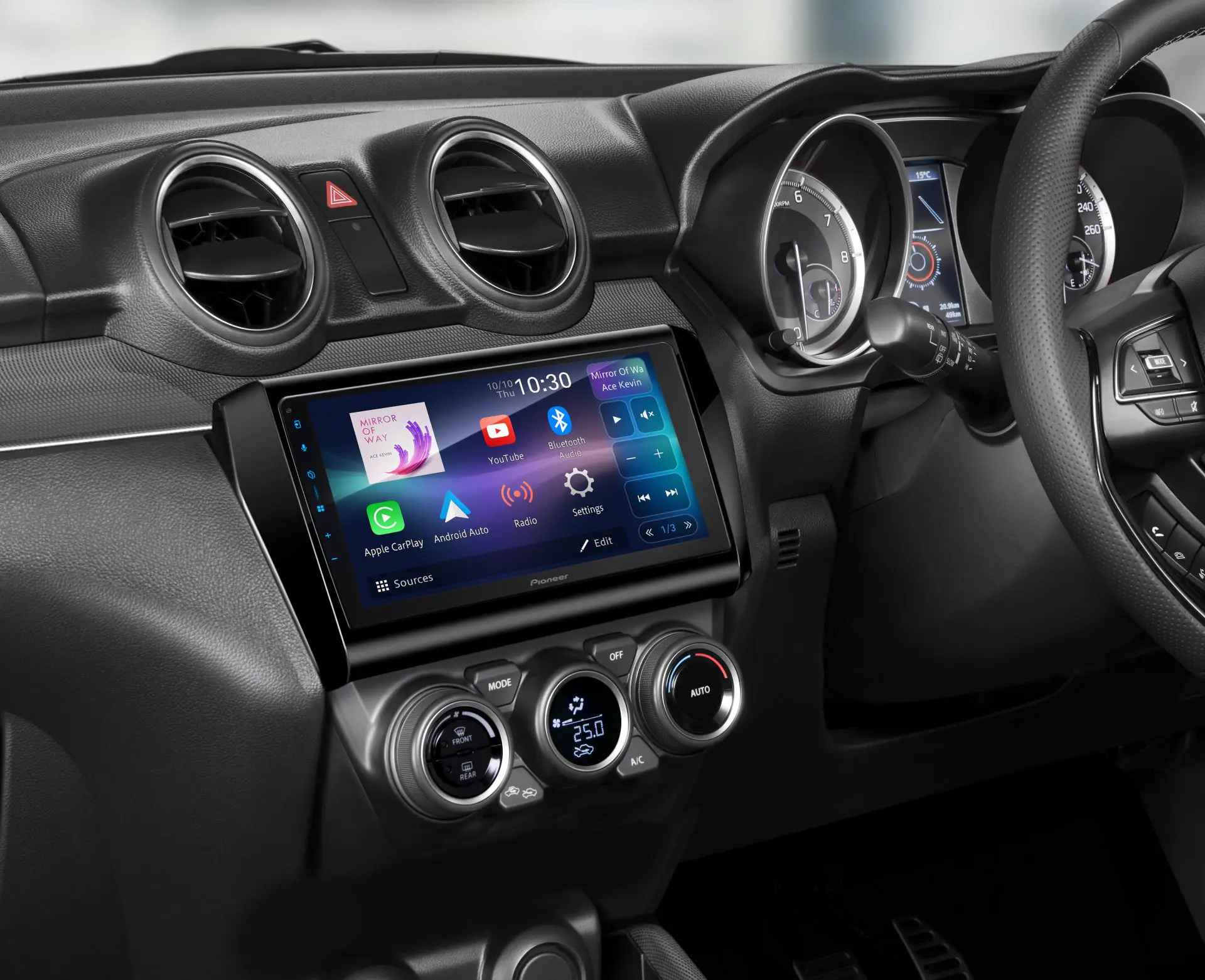 Multimedijska enota Pioneer SPH-PF97BT – 9-palčna (brezžični Apple CarPlay in Android Auto)